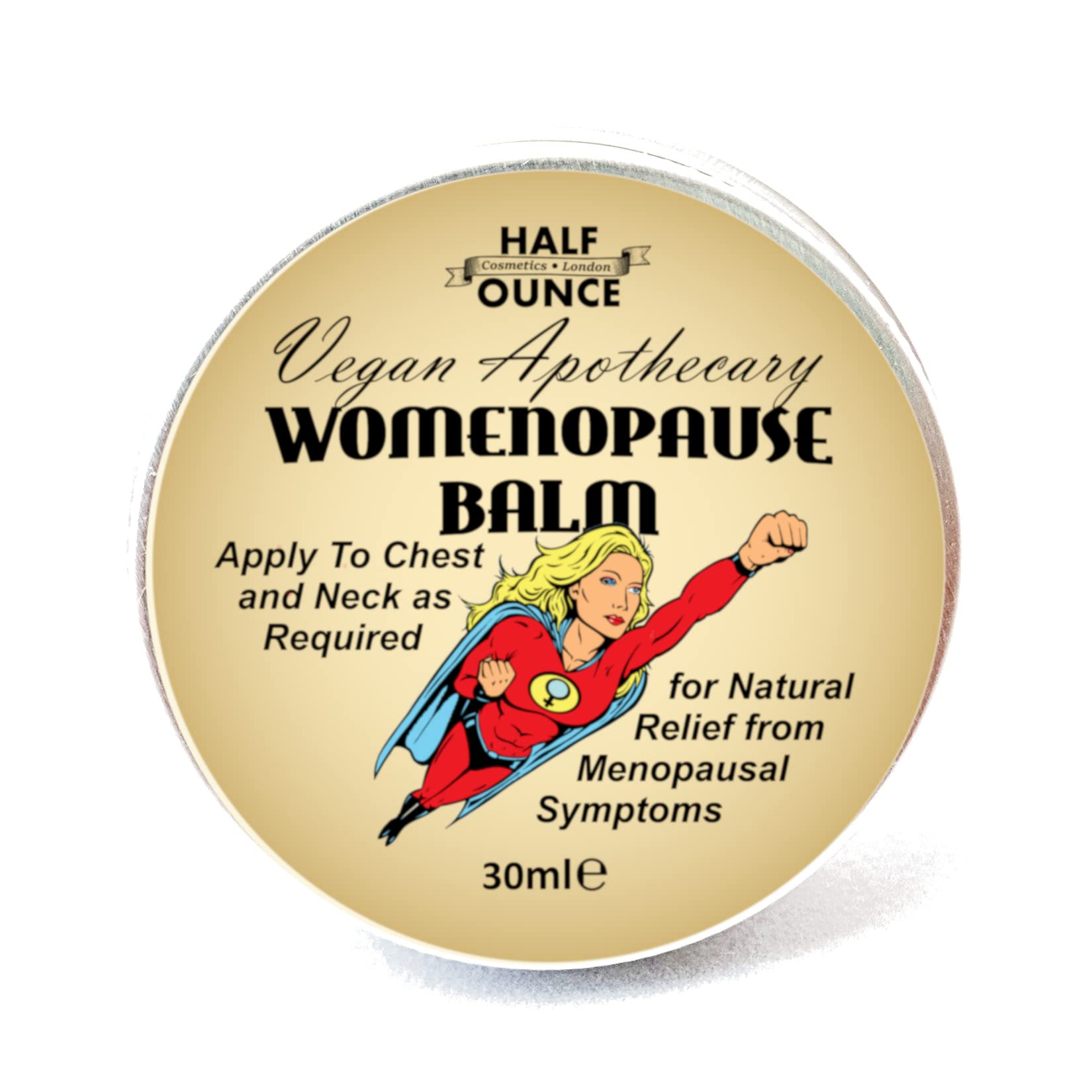 Womenopause! Balm, Vegan and Natural Balm for alleviation of Menopause symptoms