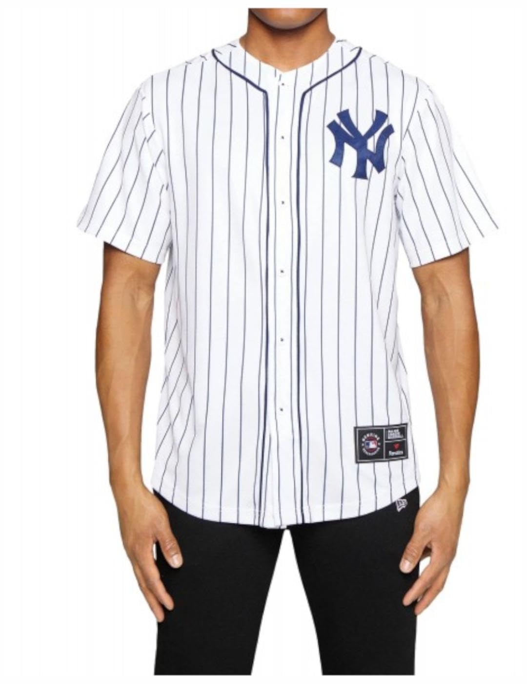 Fanatics New York Yankees MLB Supporters Mesh Jersey Shirt - S White
