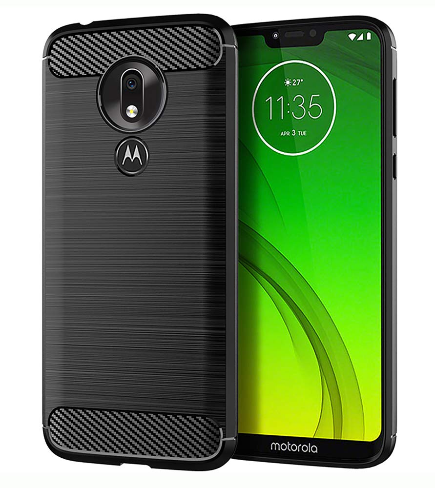 Moto G7 Power Case, Motorola G7 Power Case, Thinkart Frosted Shield
