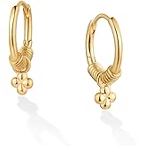 LOYATA Gold Huggie Hoop Earrings 14K Gold Plated Dainty Small Simple Hypoallergenic Jewelry Gift for Women