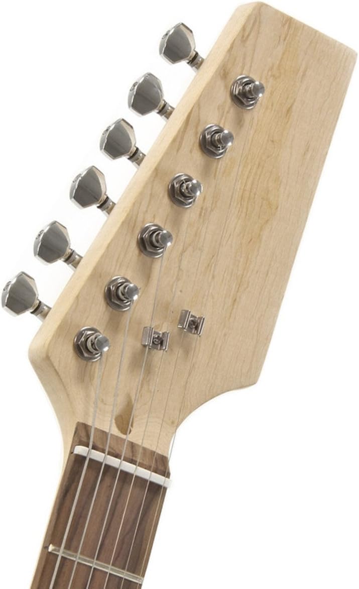 Kit De Guitare Electrique La A Assembler Corps En Frene Amazon Fr Instruments De Musique