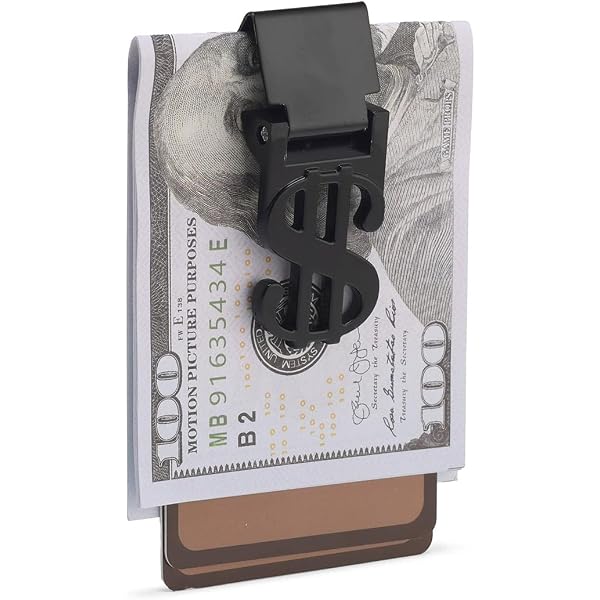New Double Sided Money Clips Credit Card Holder Wallet - US$83.38 Sold Out-arrival Notice-arrival Notice