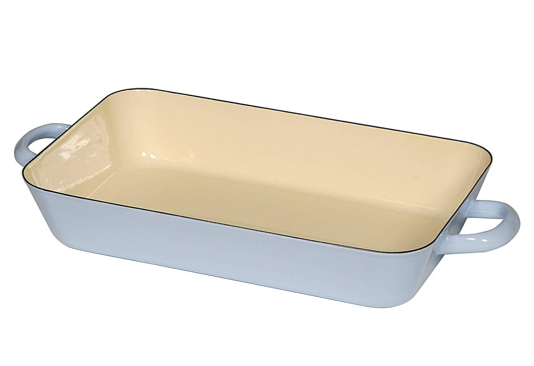 Riess Classic - Household Articles Colour/Pastel Rectangular Baking Dish, Diameter- 33/20 Blue