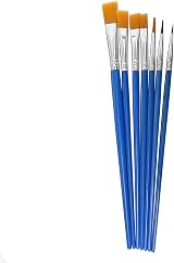 OWill 7Pcs Paint Brush Set for Watercolor Oil Acrylic Rock Face Body Crafts view 6