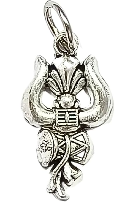 Pendentif Dieu Shiva En Argent Sterling 92,5% - Bijou Unisexe Pour Homme Et Femme, Petit Modèle (certifié Inde) - 8