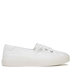 Blowfish Malibu Womens Moon Sneaker White Lace 8.5 M
