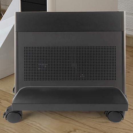 Amazon Co Jp Cpuスタンド キャスター付き Pc収納ボックス Pcワゴン Pcカート パソコン 会社 オフィス 移動 自宅 ホーム キッチン