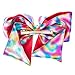 Claire's Girl's JoJo Siwa Metallic Rainbow Watercolor Dot Signature Hair Bow