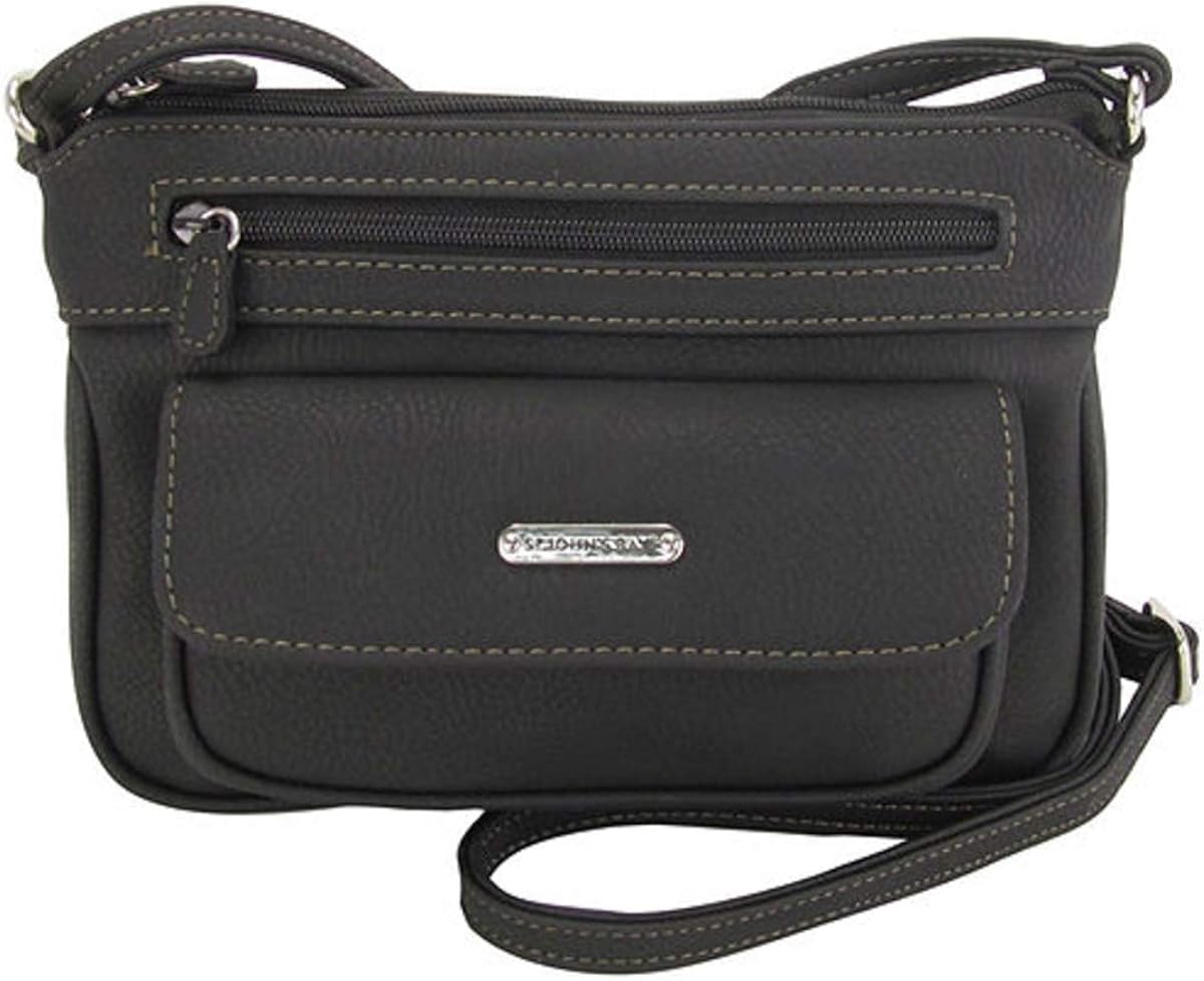 St. John's Bay Anna Mini Crossbody Bag Black Shoes