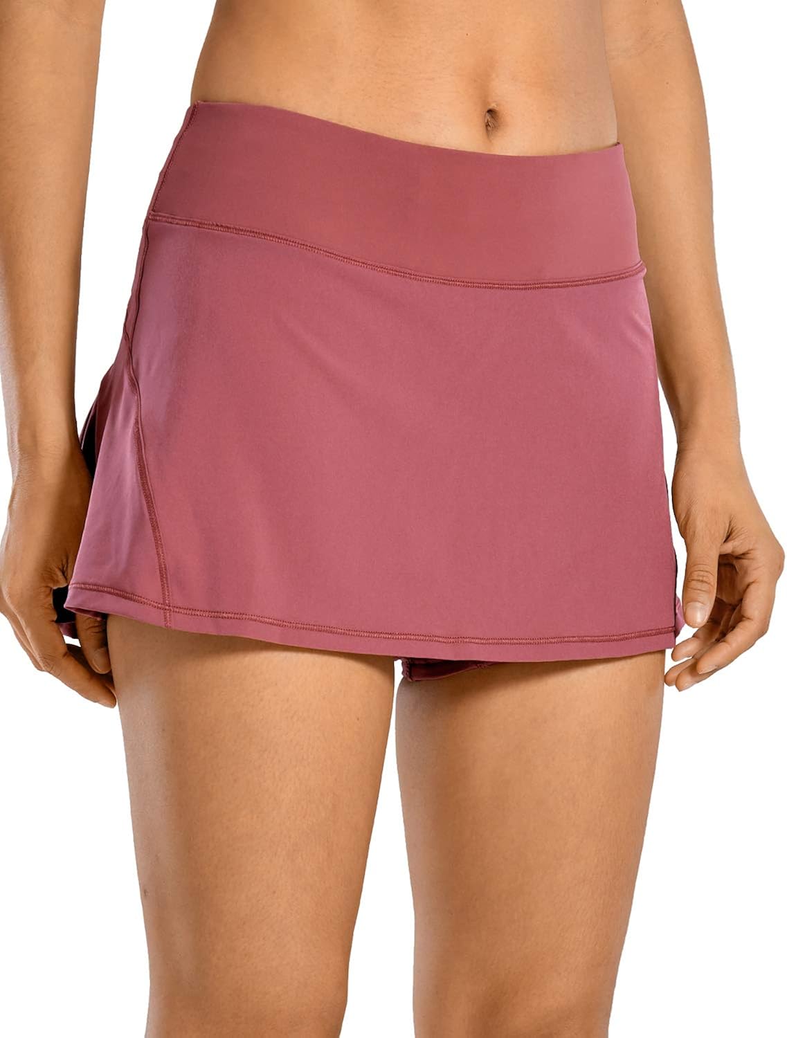 CRZ YOGA Women's Quick-Dry Athletic Tennis Skirts Volleyball Shorts Mid-Waisted Pleated Skirts Sport Skort with Pocket at  Women’s Clothing store
