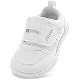 Toddler Wide Toe Box Barefoot Shoes Boys Girls Sneakers Kids Tennis Shoes Preschool Non Slip Lightweight Comfortable First Walking Shoes Running Outdoor Activities