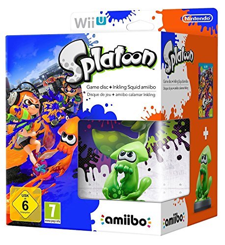 WiiU Splatoon Special Edition + amiibo