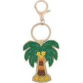 Bamboo Trading Beaded Bag Charm - 4-Inch Keychain Accessory