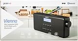groov e Vienna DAB/FM Digital Radio with Alarm Bluetooth 40 Presets Black view 3