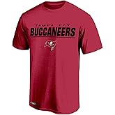 NFL Kids Youth 8-20 Official Team Color Stated Football Game Star Performance Primary Logo Short Sleeve T-Shirt