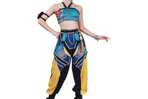 JingDan Pop Demon Hunters Costume Outfit Anime Characters Cosplay Halloween Costumes Set and Accessories