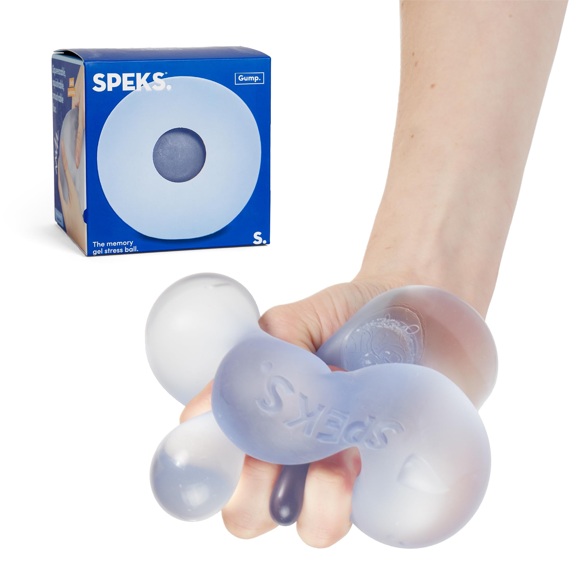 Speks Jumbo Gump Stress Balls | Ultra Soft Squishy Fidget Toy for Adults & Teens | Stress Relief & Desk Toy | Dew