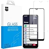 Ailiber Compatible with Lively Smart Screen Protector[2 Pack], Jitterbug Smart3 5007S Tempered Glass Film Anti-Scratch, HD Clear Case Friendly, Bubble Free Screen Protector for Jitterbug, Lively Smart