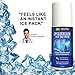 “FREEZE - ICE THE PAIN” - The Best Instant Cooling Pain Relief for Sore Muscles & Joints, Natural Ingredients, Easy To Apply, Take It With You Anywhere! GUARANTEED! Large 3oz Roll-On (1 pack)