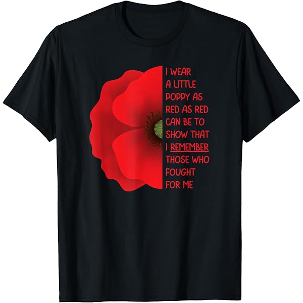 Amazon.com: Lest We Forget Red Poppy Flower Veteran's Memorial Day