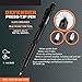 New SKILCRAFT DEFENDER - Press Tip Multi-Function Tactical Pen - Emergency GLASS BREAKER!