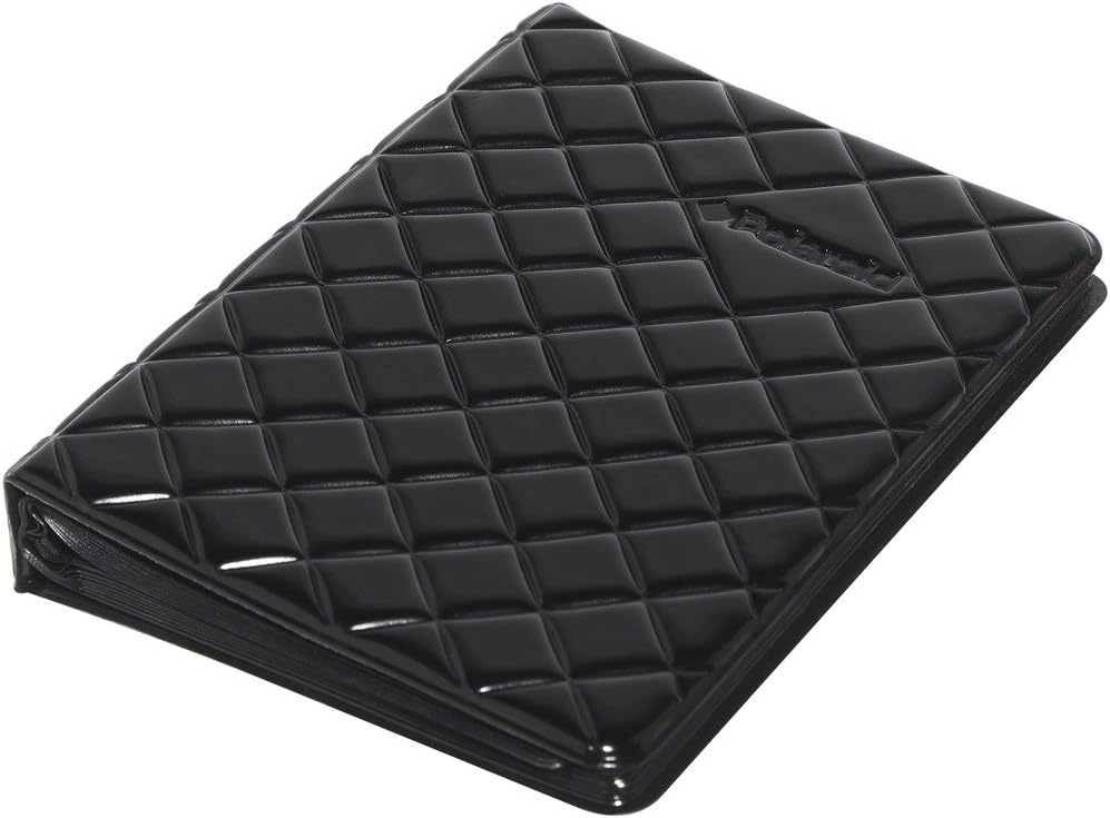 Polaroid Pocket Photo Album with Sleek Quilted Cover for 3 x 4 Photo Paper (POP), Black, 64 - Image 3