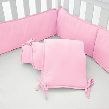 EXQ Home 4-Piece Breathable Crib Liner 