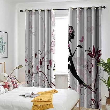 Amazon De Jugendliche Madchen Decor Collection Wohnzimmer Schlafzimmer Fenster Vorhange Prinzessin