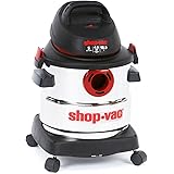 Shop-Vac 5986000 5-Gallon 4.5 Peak HP Stainless Steel Wet Dry Vacuum