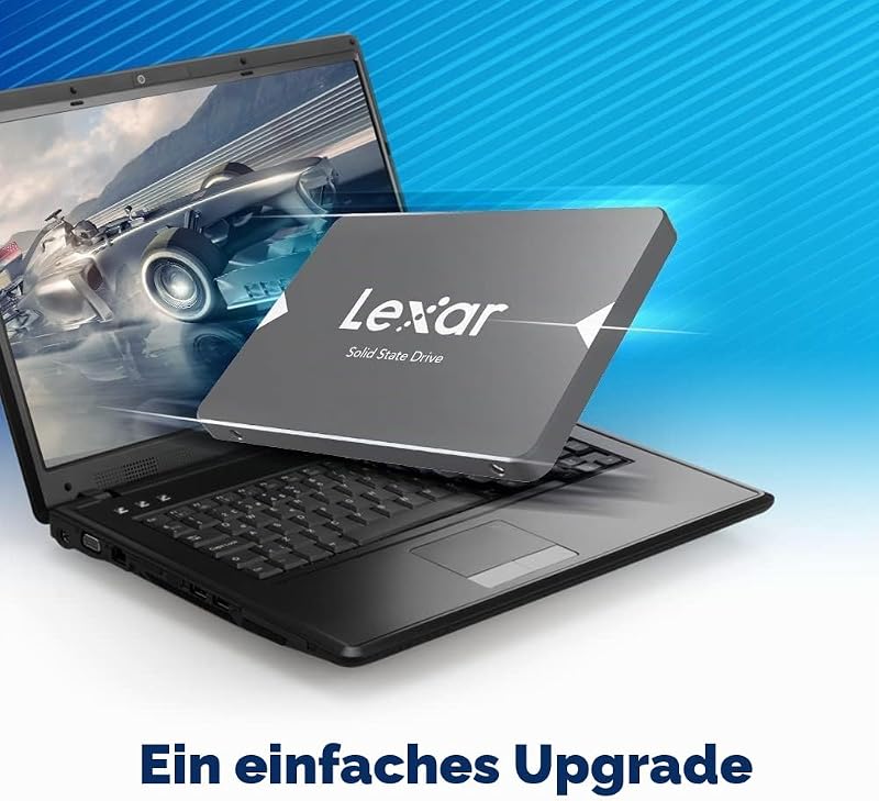 NS100 2,5" SATA III (6Gb/s) Interne SSD 512GB, Solid-State-Laufwerk, SSD Festplatte Interne bis zu 550 MB/s Lesen, SATA SSD für Laptop, Desktop-Computer/PC