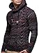 Leif Nelson LN20227 Men's Knitted Pullover; Size M, Red