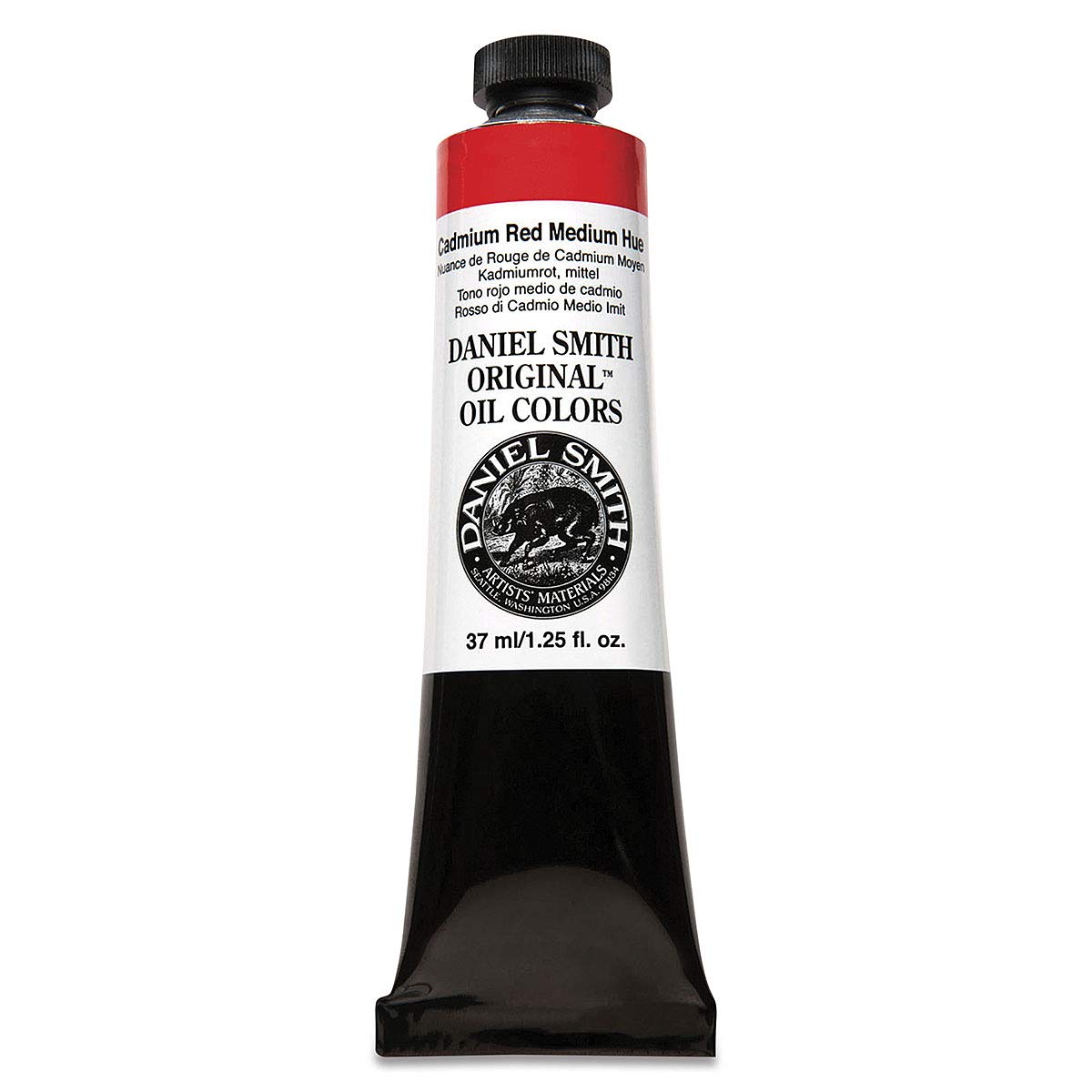 DANIEL SMITH Original Oil Color Paint, 37ml Tube, Cadmium Red Medium Hue, 284300144