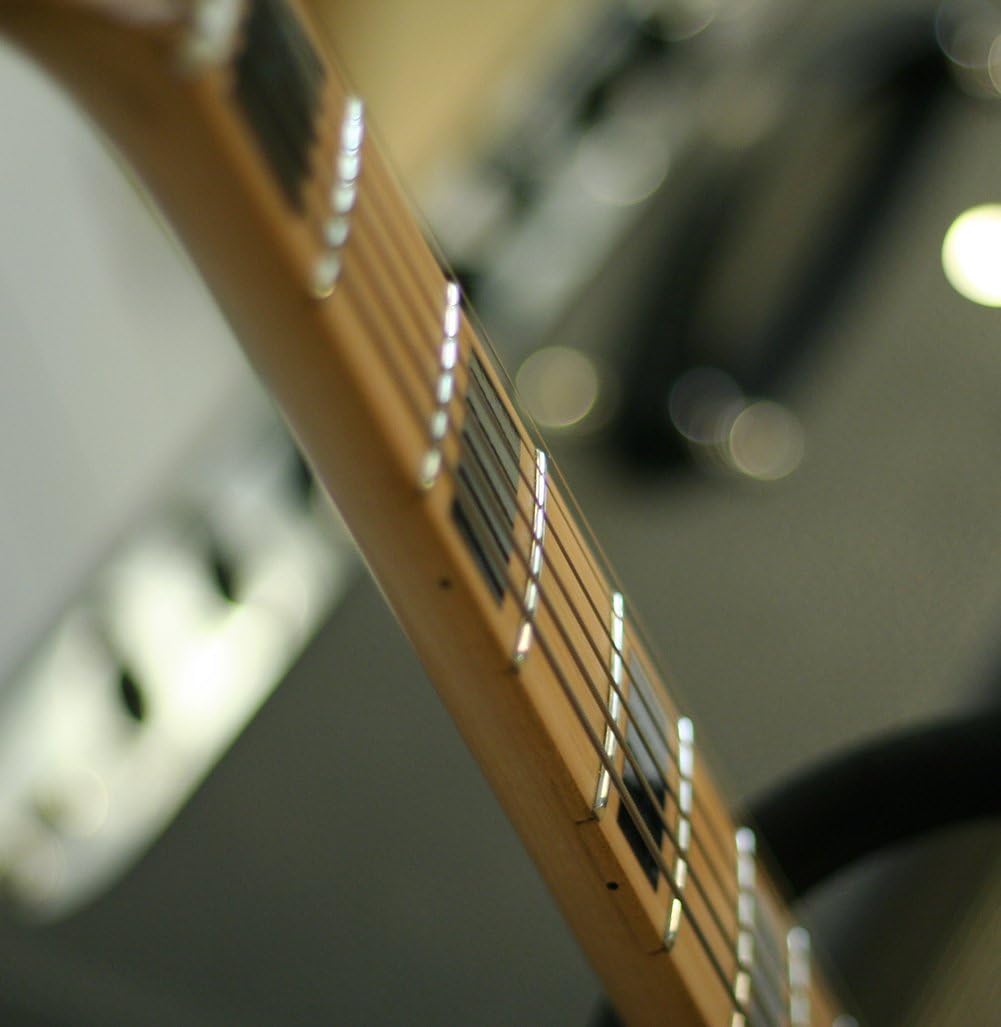 Inlaystickers Fret Markers for Guitars & Bass - Jazz Bass Blocks - Black Pearl, FB-101J-BP - Image 3