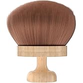ssouwao Extra Large Body Makeup Brush For Self Tanner, 3 Inch Width Self Tanning Blend Brush, Soft synthetic hair, Powder, Foundation, Blusher, Bronzer, Face and Body Brush