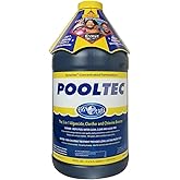EASYCARE 30064 Pooltec Algaecide, Clarifier and Chlorine Salt Cell Booster, 64 Fl. Oz Bottle