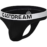 XYMAO Men's Thong Underwear, Ultra Soft Breathable Male G String, Stretch Fit & Comfort Bulge Pouch T Back Thongs for Men