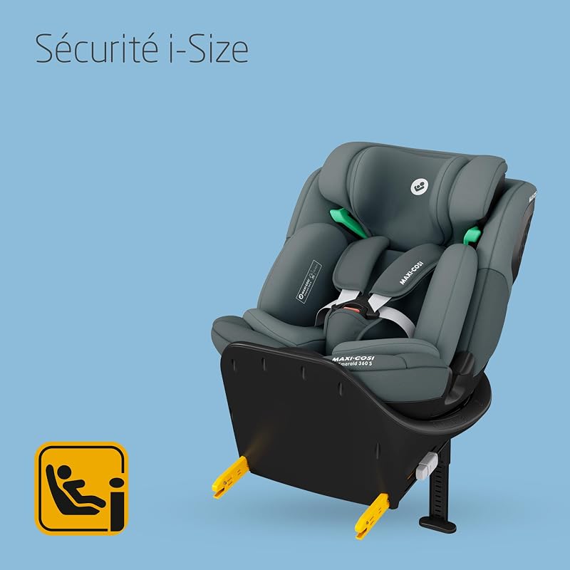 Emerald 360 S i-Size, Siège Auto ISOFIX, 40–150cm, Tonal Graphite