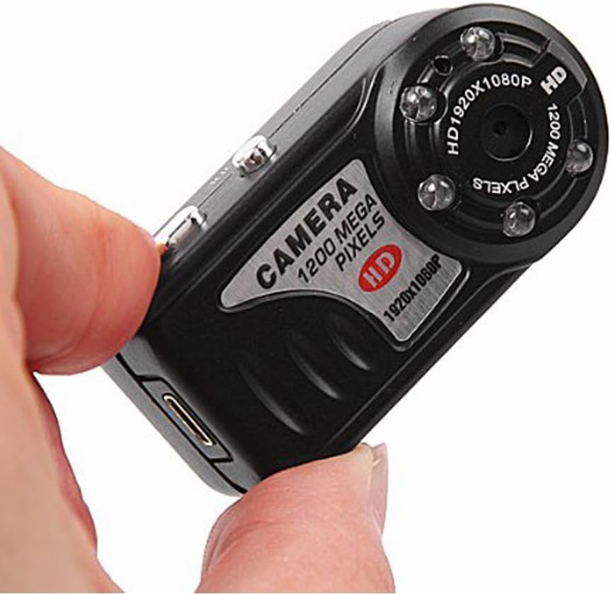 Jenson007 Portable 8GB Hidden Camera HD 1080P Video Shooting Spy CAM Support Night Vision for Indoor ＆ Outdoor Security Surveillance