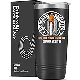 Onebttl Aerospace Gifts for Men, 20oz Space Gifts Stainless Steel Tumbler Cup with Lid, Double Wall Vacuum Insulated Travel Coffee Mug