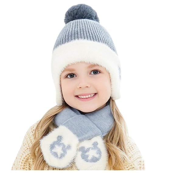 baby girl earflap hat