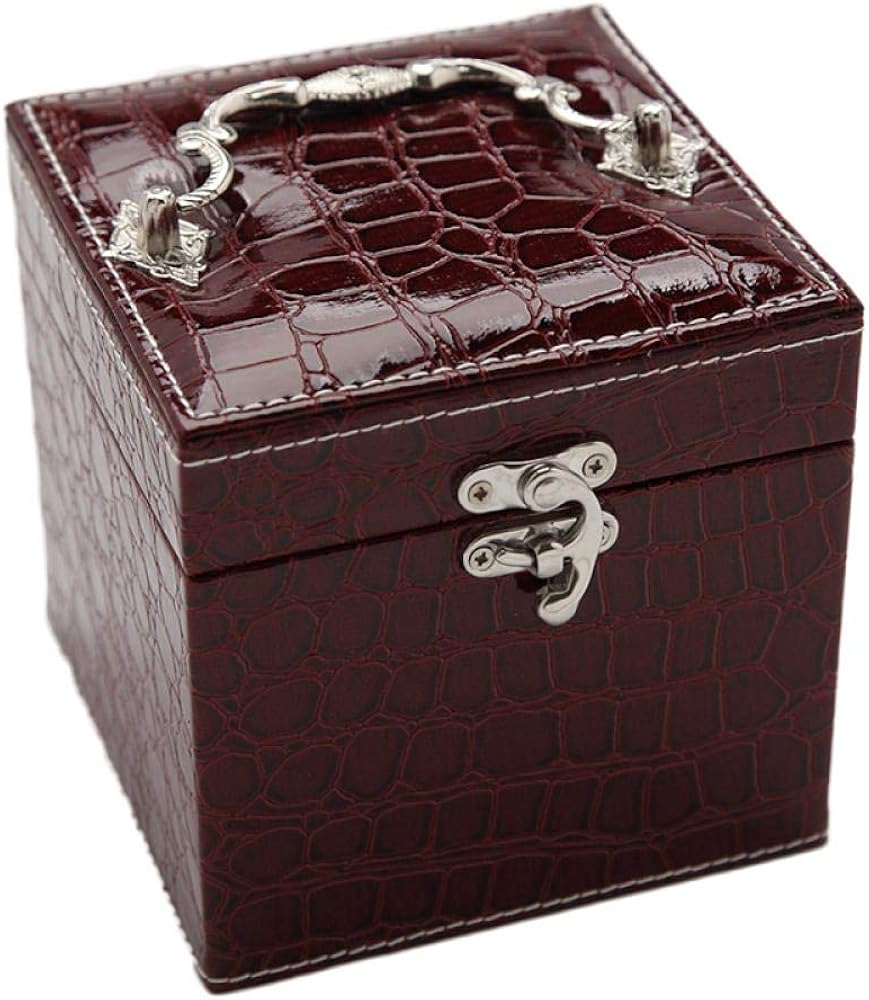 LYXYGMV Leder Brillenetui - Tragbare Aufbewahrung Für Brillen & Sonnenbrillen