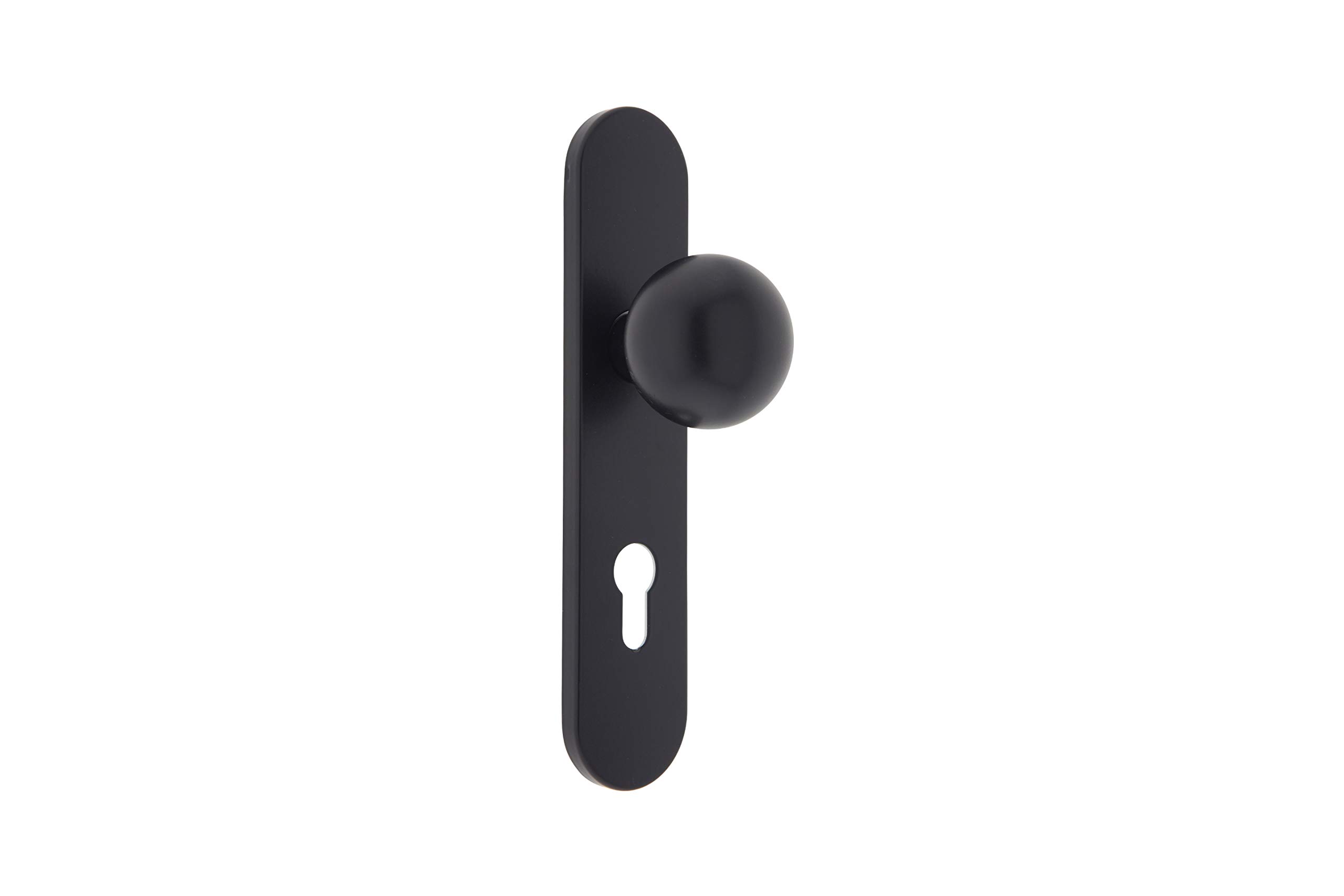 Tesa Assa Abloy TTF72UNE Exterior Drive for Embossing Models Knob with Black Socket to 72 mm TTF72U
