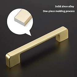 Lepatape 5 Pack 7-1/2inch(192mm) Gold Cabinet