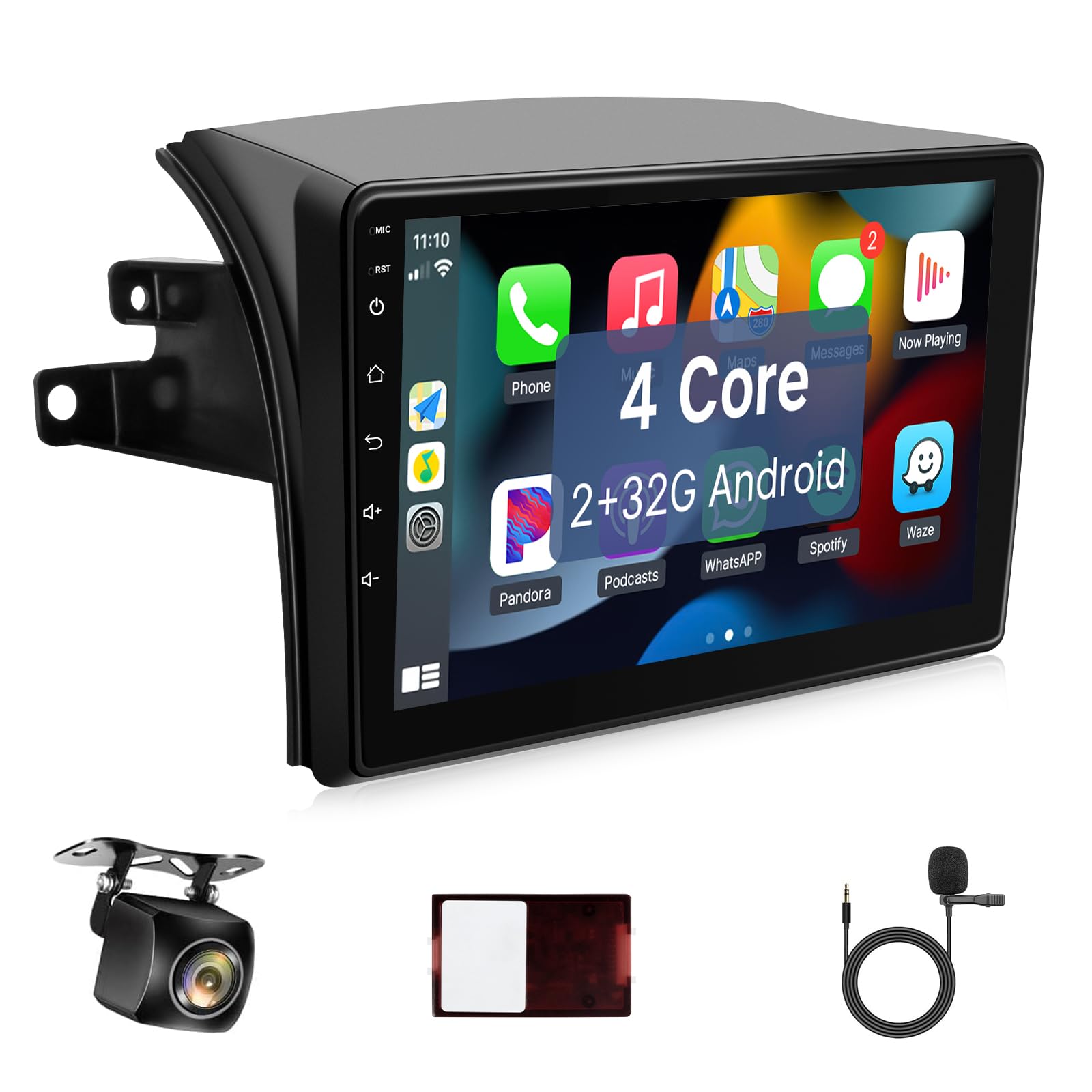 Photo 1 of Leadfan Car Radio for Toyota Sienna 2004-2010 Stereo Upgrade Compatible with Wireless Apple CarPlay Android Auto for JBL, 9'' TouchScreen Bluetooth WIFI GPS Navigation MIC Backup Camera SWC MirrorLink