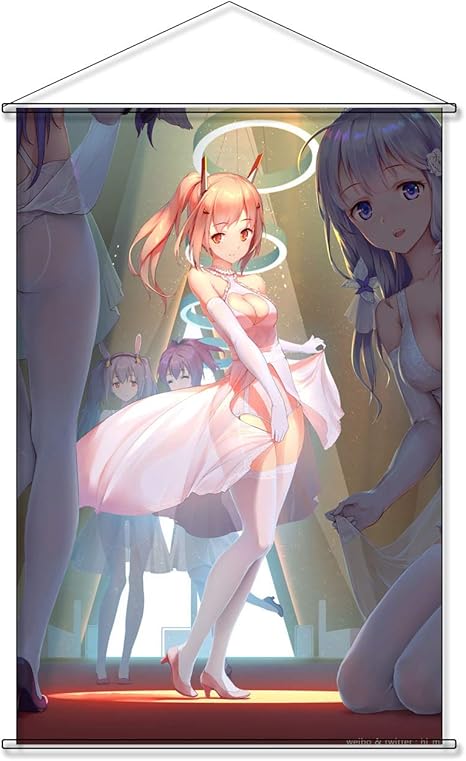 Amazon タペストリー ケッコン アズールレーン ポスター アニメ 漫画 可愛い おしゃれ 萌え 個性ギフト 二次元 壁掛け装飾 部屋 壁アート アニメ 萌えグッズ 通販