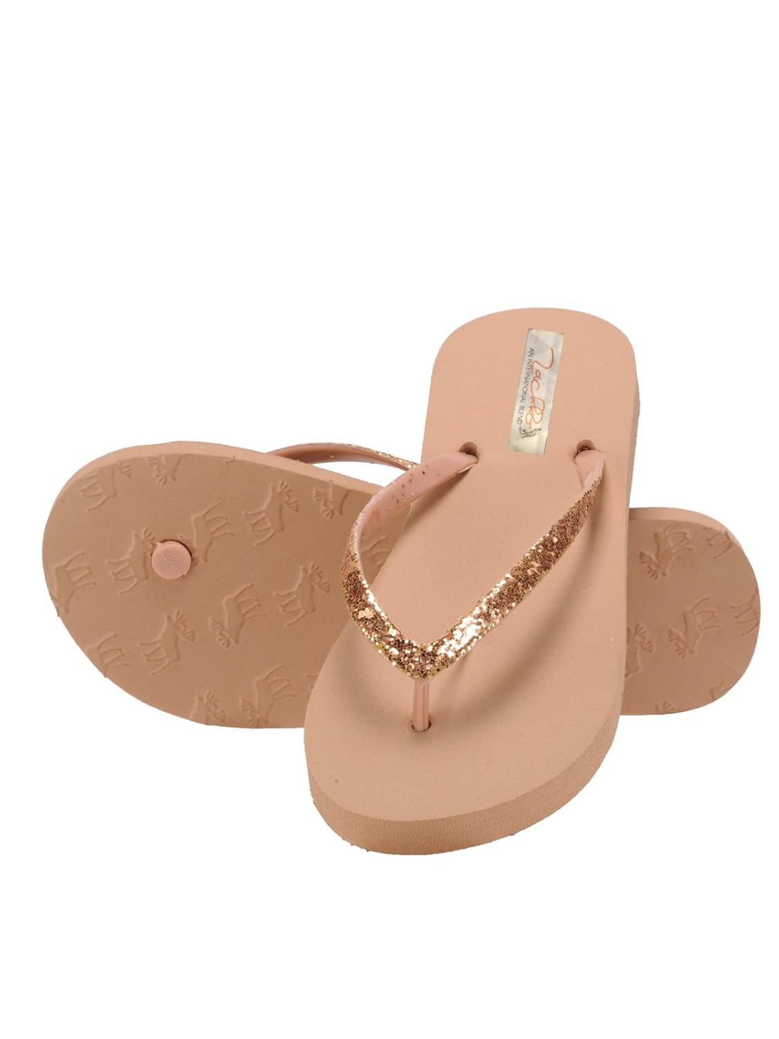 zachho black rubber rubber flip flops