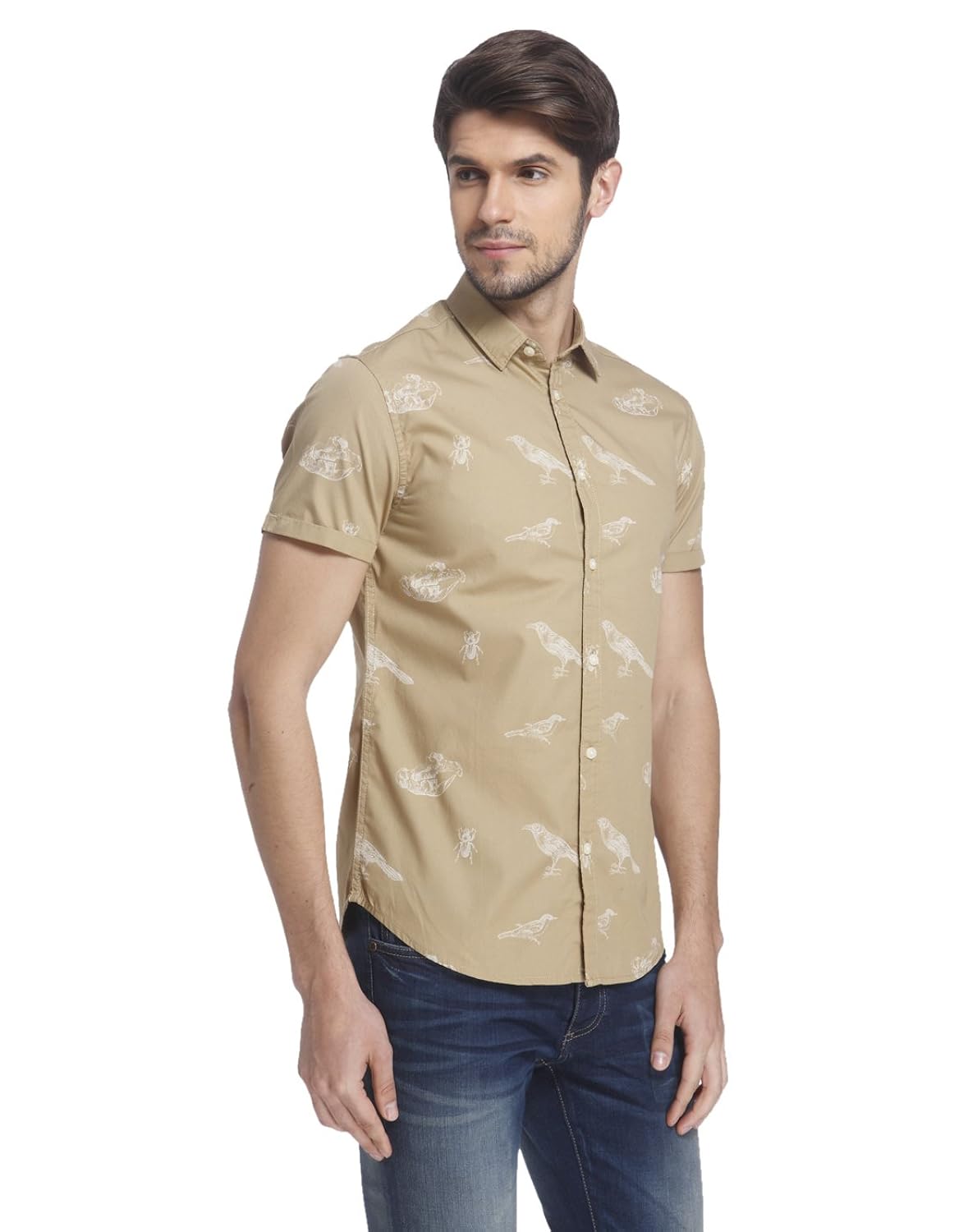 jack & jones men's casual shirt