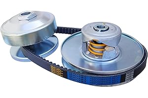 BRIDIOF BRIDOIF 40 Series Torque Converter Kit, Clockwise 7/8" Driven Bore for 8-16HP Engine, replace Comet 40D Series Go Kart Clutch models 209133A, 209133, 209139, 209151A, Manco 2432