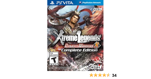 dynasty warriors 8 xtreme legends ps vita