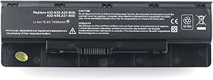Bay Valley Parts ASUS 9-Cells 10.8V 7800mAh Laptop Batteryfor ASUS N46 N46V N46VM N46VZ N56 N56D N56V N56J N56JK N56JN N56JR N56VB N56VJ N56VM N56VZ N56DP N76V N76VJ N76VM A31-N56 A32-N46 A33-N56